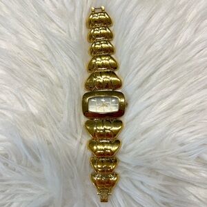 Roberto Cavalli Timewear Vintage Gold Watch Stainless Steel Water Resistant